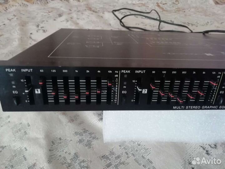 Эквалайзер TOA m74st. Япония