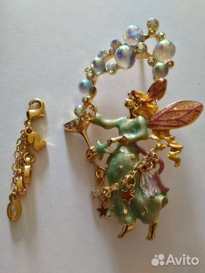 Дизайнерская брошь 