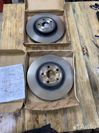 Тормозные диски тойота оригинал
