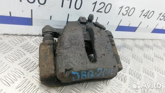 Суппорт тормозной передний левый citroen C3 picass