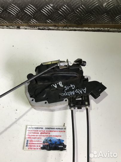 Замок задний левый Ниссан Альмера G15 Almera G15