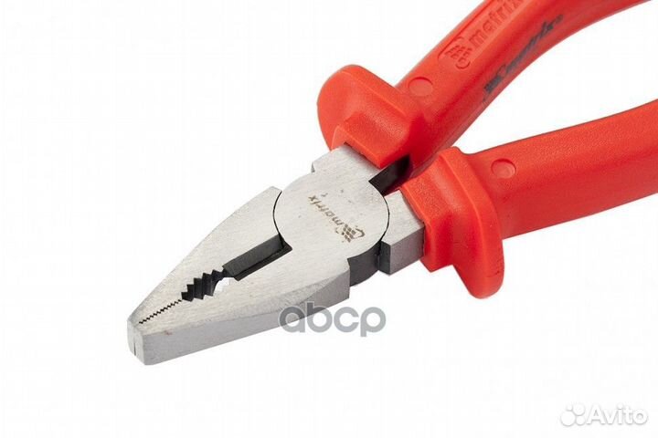 Плоскогубцы Econom, 180 мм, шлифованные, пластм