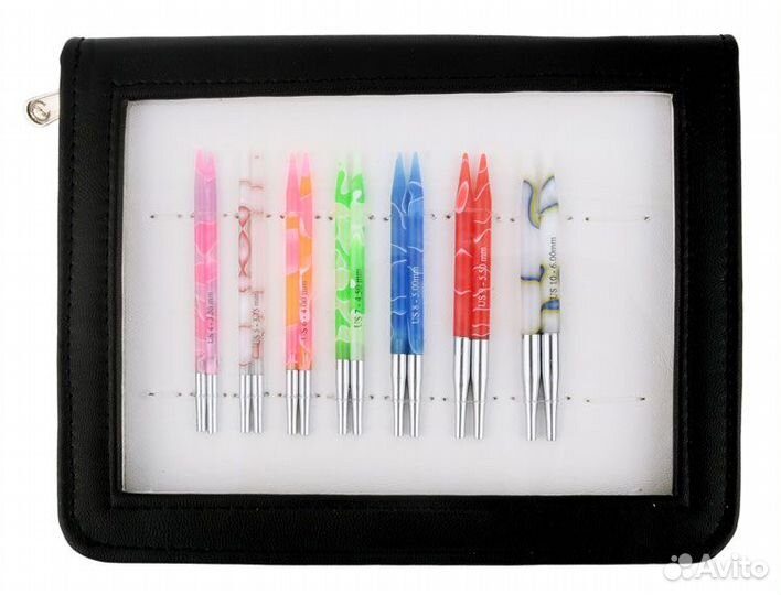 71505 Набор укороченных акриловых съемных спиц Де