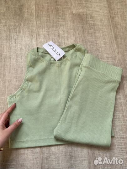 Костюм летний велосипедки + топ новый