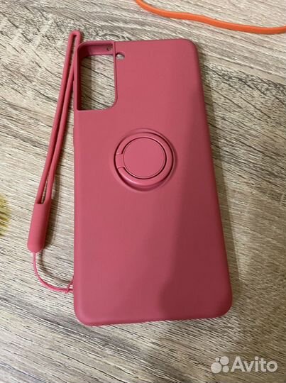 Чехол на samsung galaxy s21 plus с кольцом