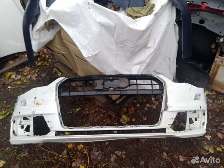 Бампер передний. Audi A6 C7 2015г