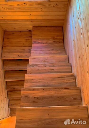 Лестницы с поворотом под ключ