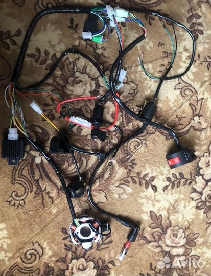 Полный комплект электрики на альфу