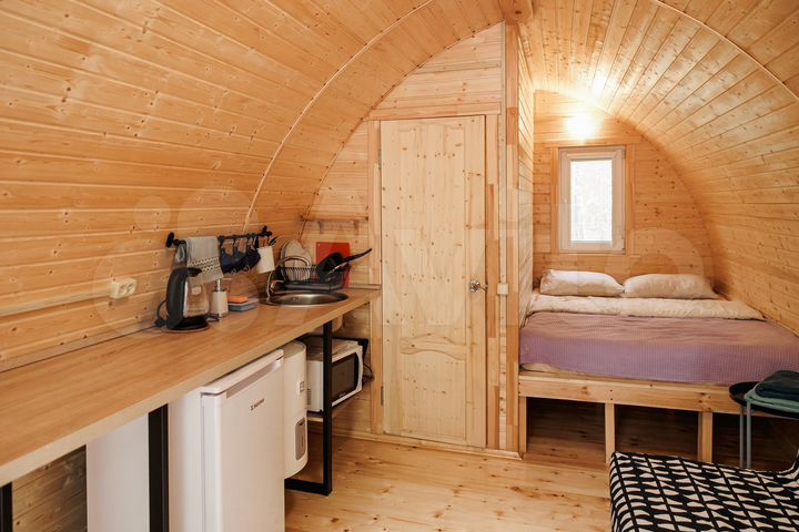 Дом 18 м² на участке 12 га