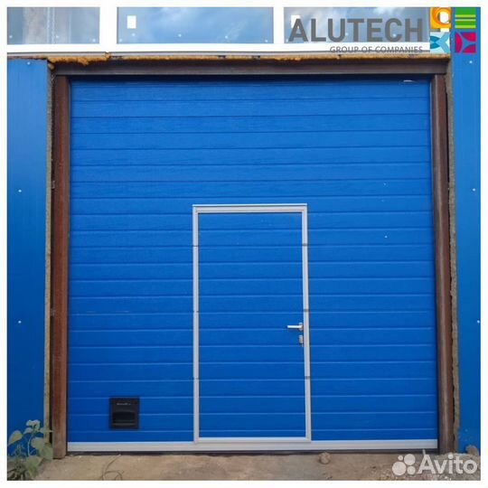 Гаражные ворота alutech