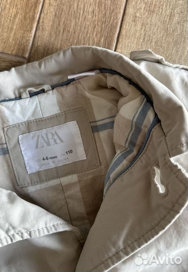 Тренч zara 110