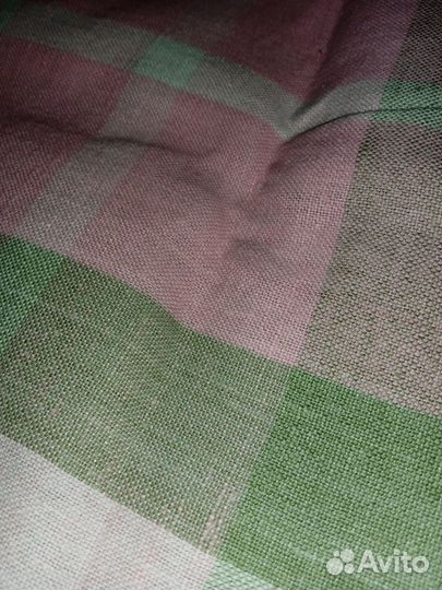 Скатерть Лён СССР 145х145 можно полотенца сшить