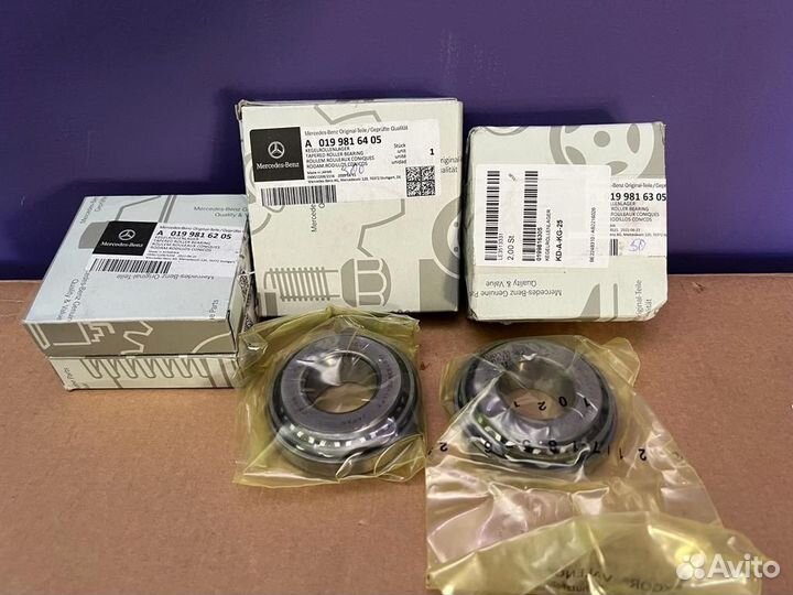 Подшипники заднего моста на Mercedes Sprinter 515