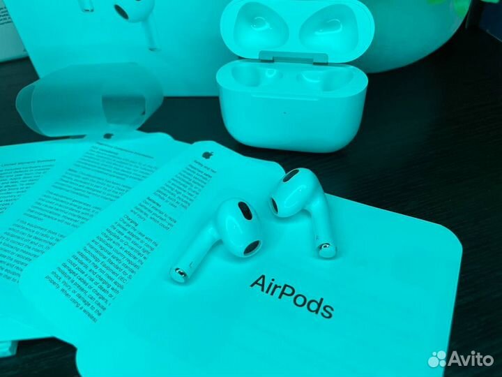 AirPods 3 (Гарантия; Чехол в подарок)