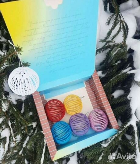 Украшения на ёлку шары