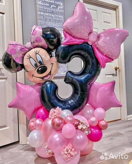 Воздушные шары для девочки