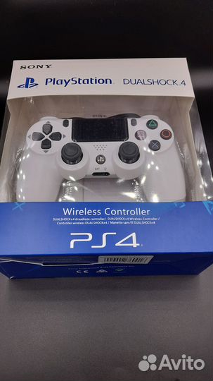 Геймпад dualshock 4 белый