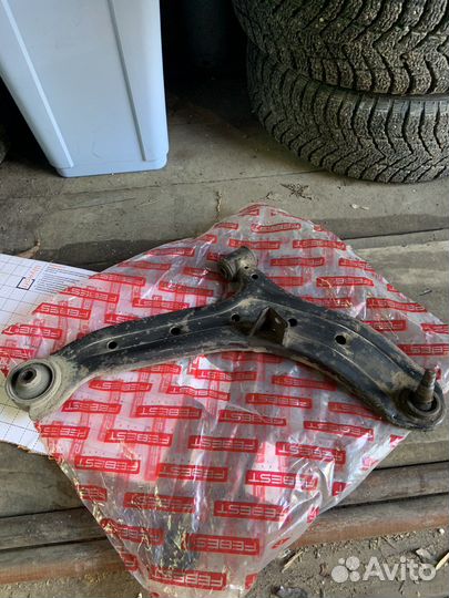 Рычаг передней левый hyundai accent