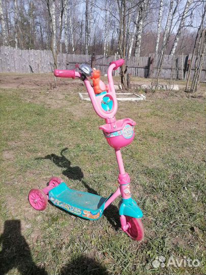 Самокат детский трехколесный