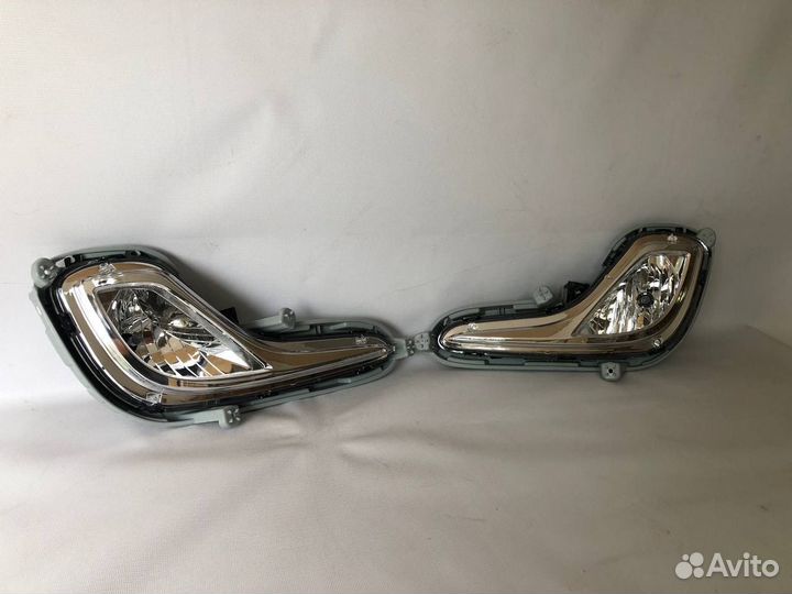 Фары противотуманные Солярис Хендай 10-14 г