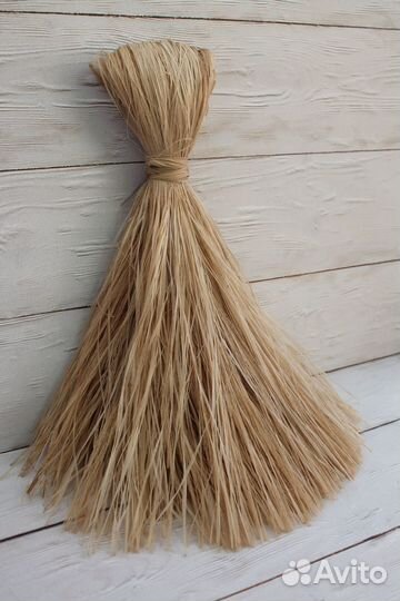 Лыковое мочало 2 шт / лыко / мочалка для бани