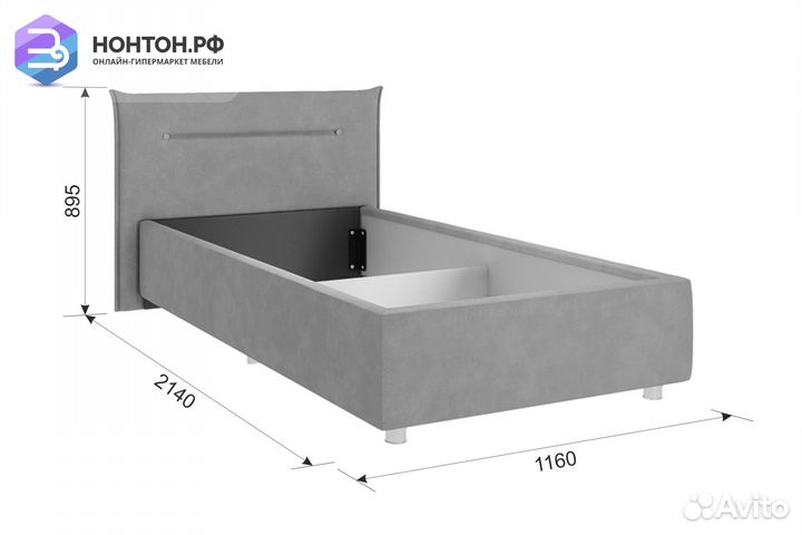 Кровать Бест капучино
