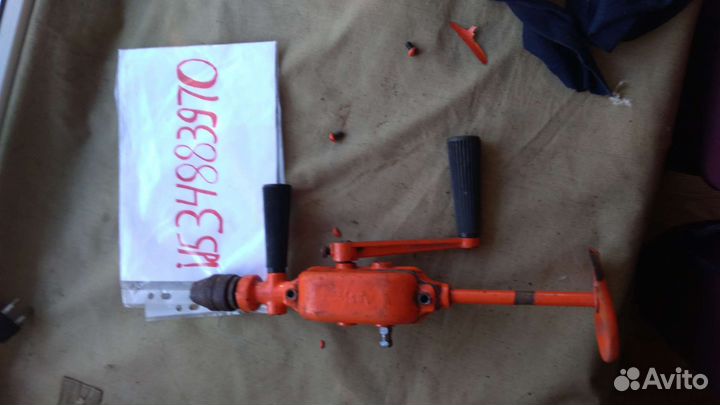 Дрель польская времен СССР двухскоростная