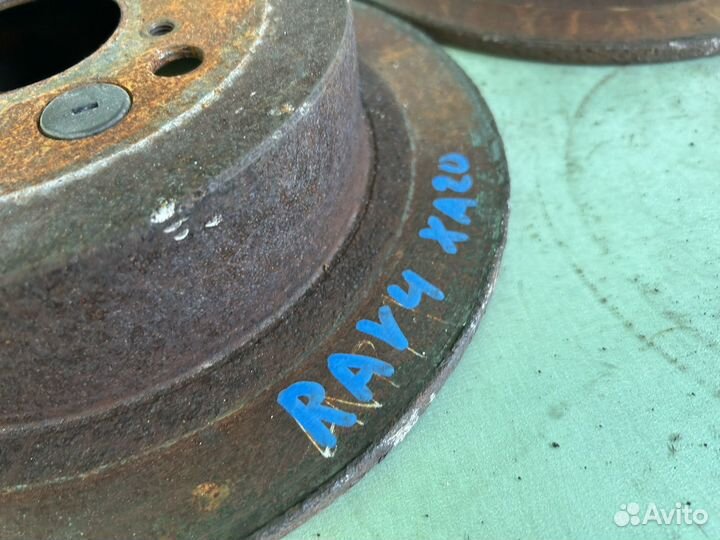 Диски тормозные задние toyota rav 4 xa20