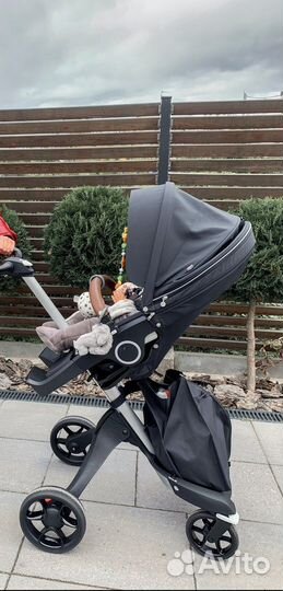 Коляска stokke xplory черная