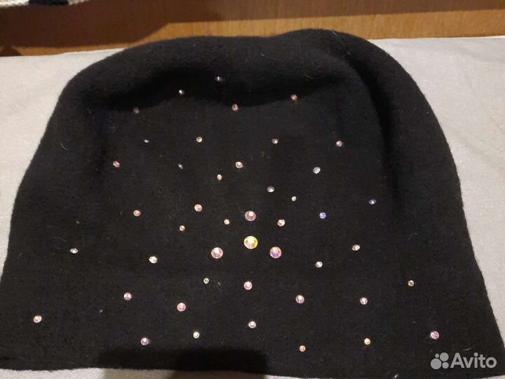 Шапка женская 100 шерсть