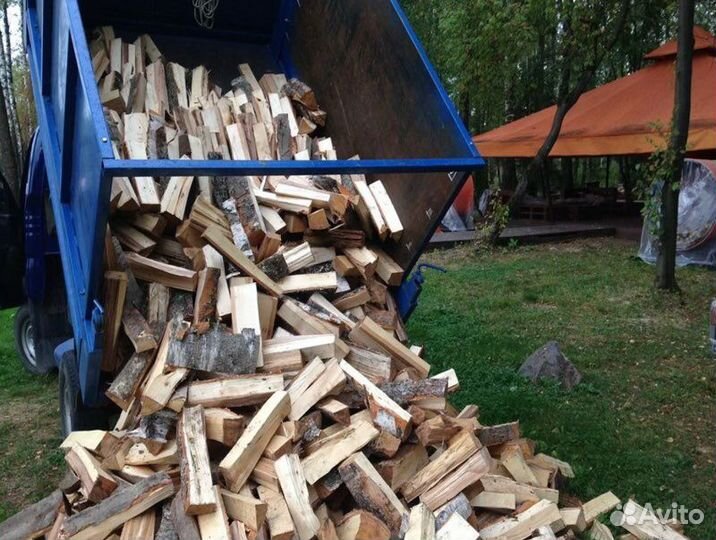 Дрова сухие береза,осина,ель