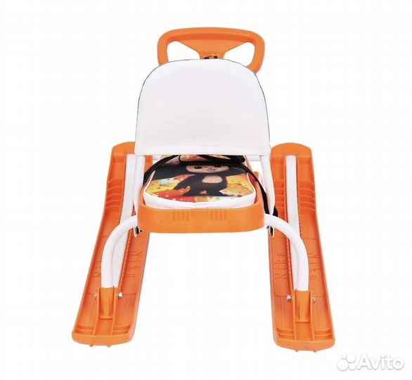 Снегокат со спинкой