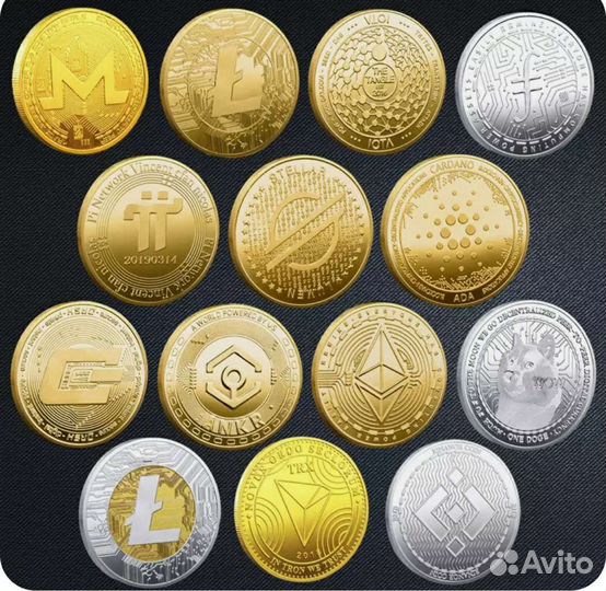 Сувенирная Монета Биткоин