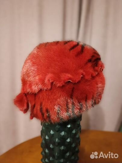 Шапка норковая женская