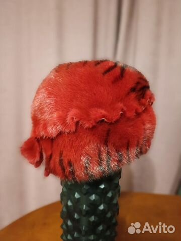 Шапка норковая женская