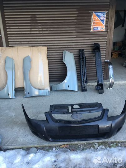 Приора 2–Бампера Перед Крашенные Новый