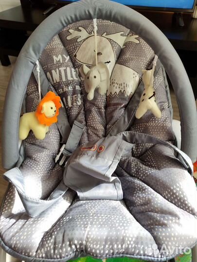 Шезлонг детский и мобиль