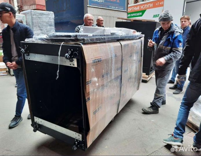 Переезды грузчики