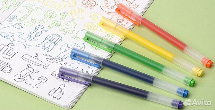 Набор гелевых ручек Xiaomi Mi Colorful Gel Pen 5 ш