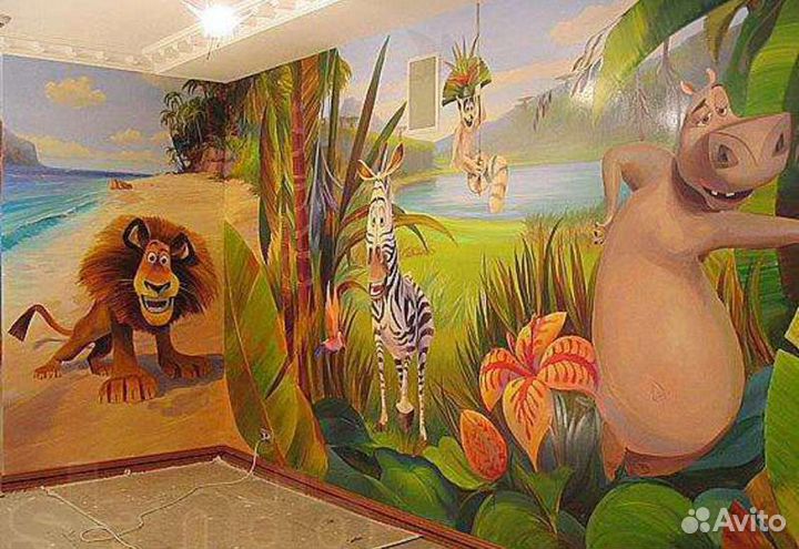 Художественная роспись стен. Граффити, Аэрография