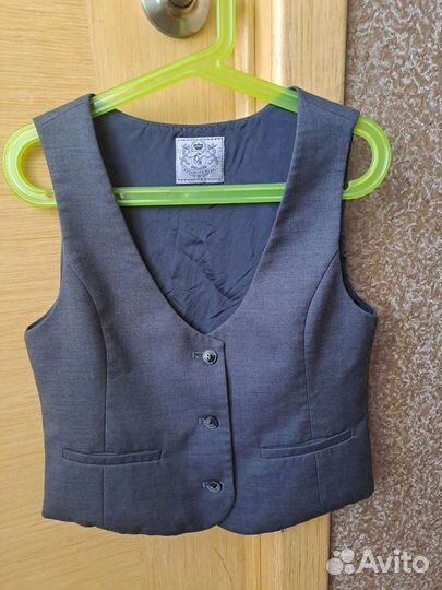 Школьная форма для девочки серая 140