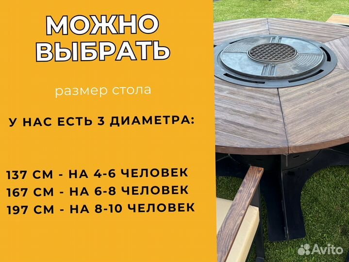 Стол гриль очаг барбекю для ресторана