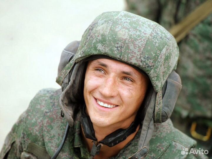 Броненакладка на шлемофон 6б15