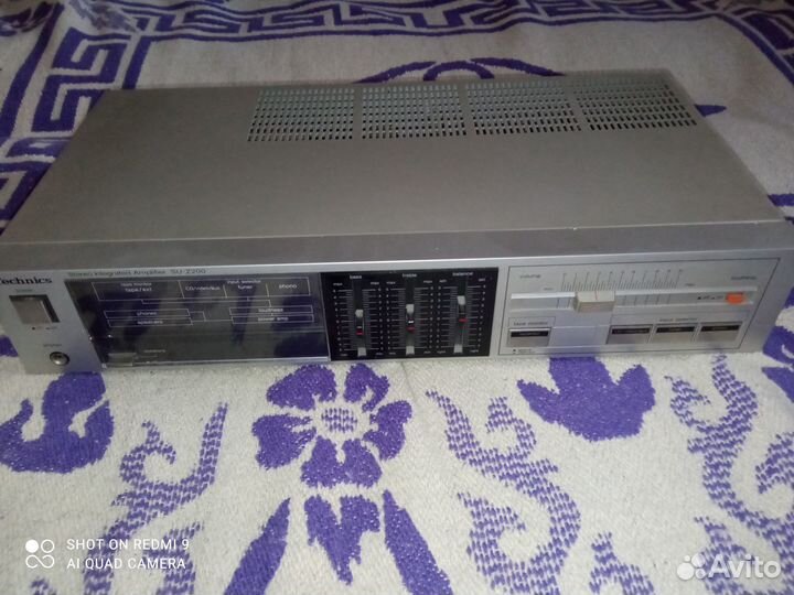 Японский ретро-магнитофон Technics полный комплект