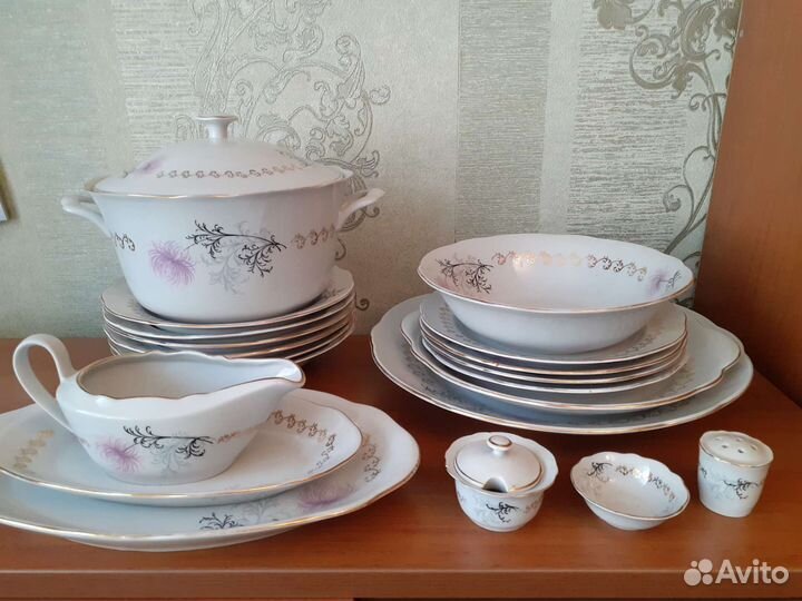 Сервиз столовый СССР Рига