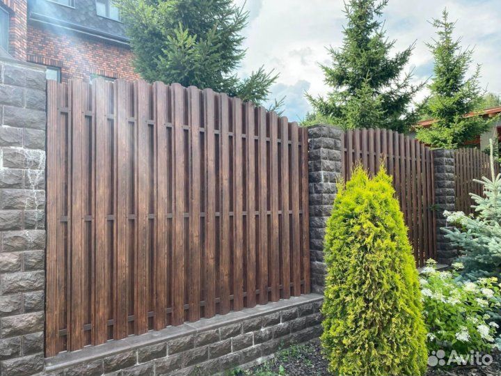 Штакетник 115мм для забора