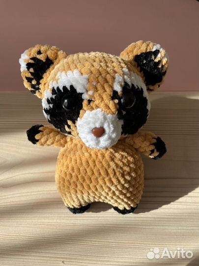 Игрушка ручной работы красная панда