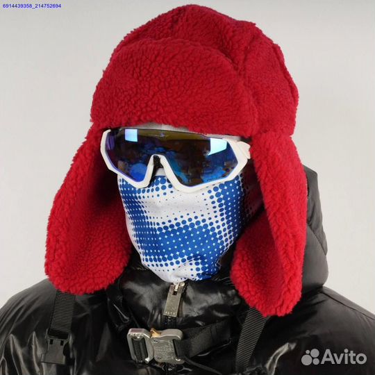 Шапка ушанка Supreme Shearling Trooper (Арт.66072)