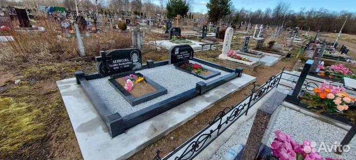 Изготовление и установка памятников на кладбище