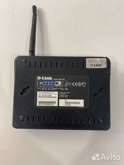 Роутер D link Модель:Dir-320